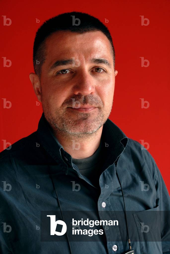 Portrait of writer Mihai Mircea Butcovan in May 2008