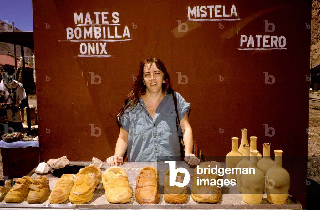 Portrait of the writer, Laura Pariani, in Argentina. She was born in Busto Arsizio (Italy) in 1951.