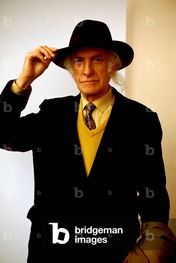 Portrait of the writer, psychanalist and master in Zen meditation Jacques Brush.