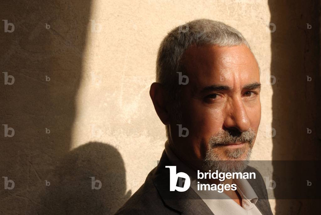 Portrait of the writer Pino Cacucci. Photography 09/2008