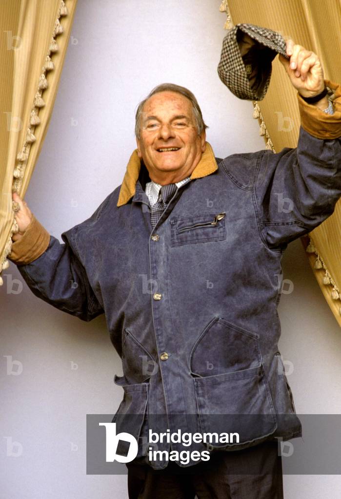 Portrait of the French writer and journalist Dominique Lapierre. 2003