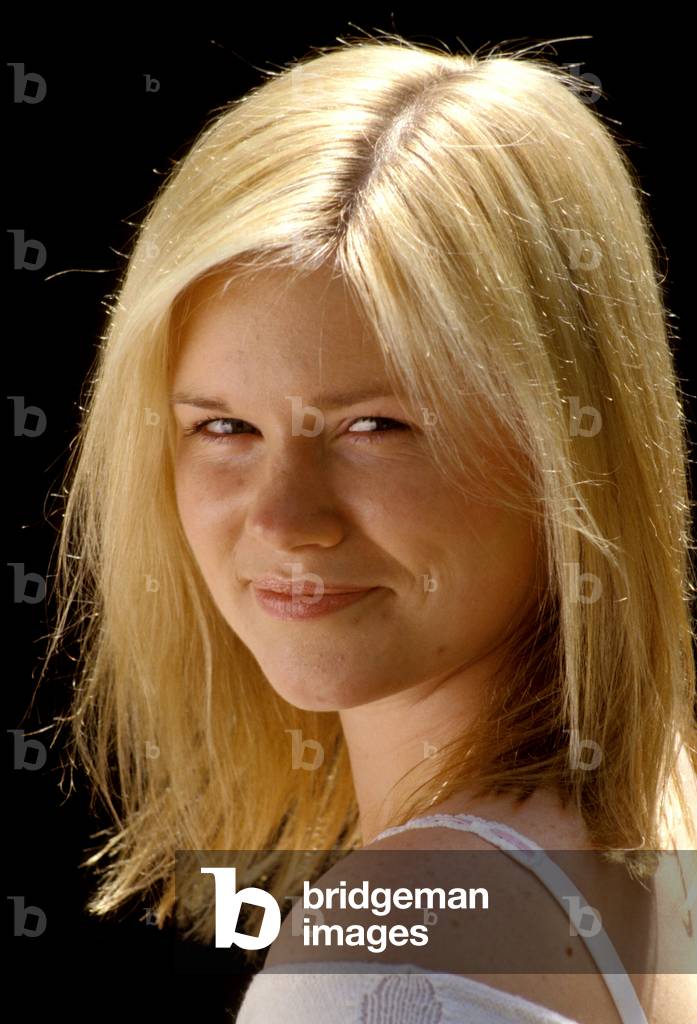 Portrait of the writer Cecelia (or Cecilia) Ahern.