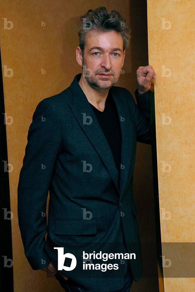 Portrait of Erich Reinhardt, French writer in January 2009.