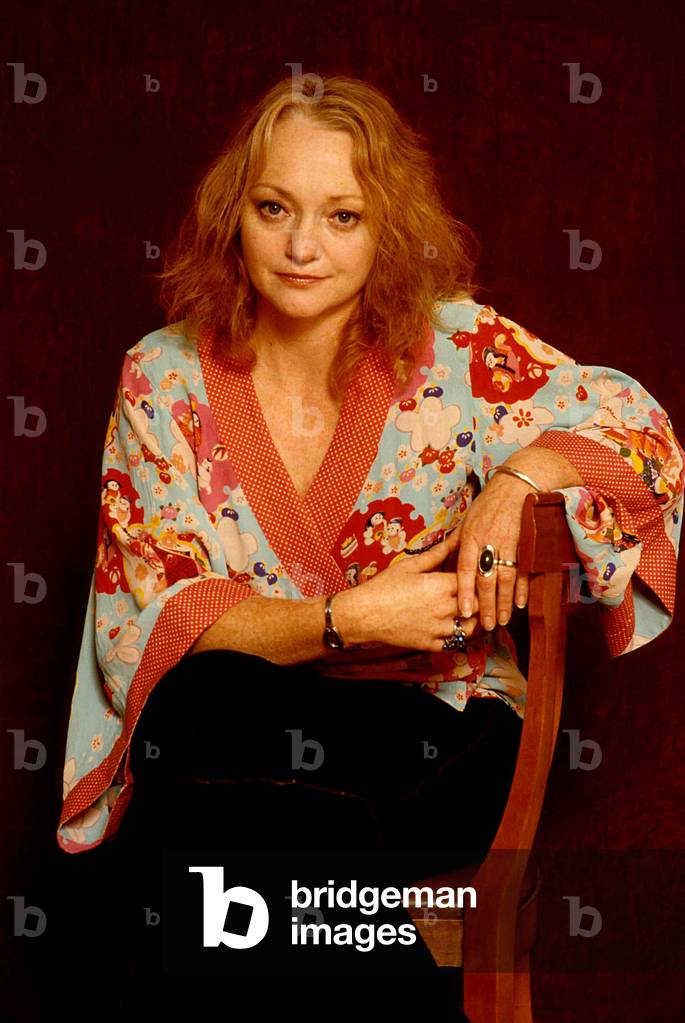 Portrait of English writer and comedian Stella Duffy (born 1963). 2004