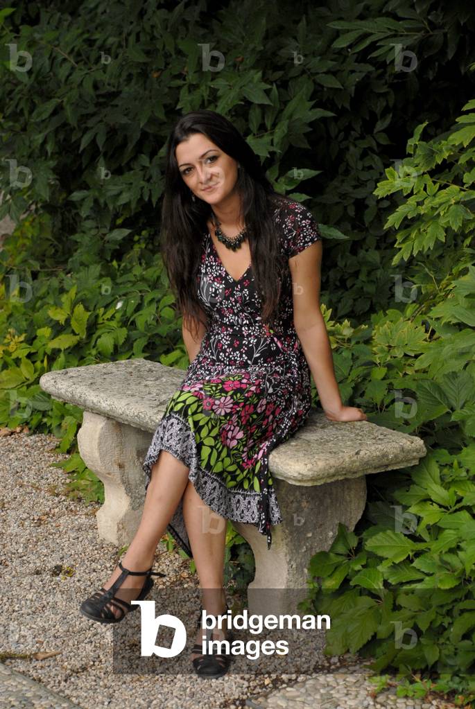 Portrait of writer Seray Sahiner. Photography 2008