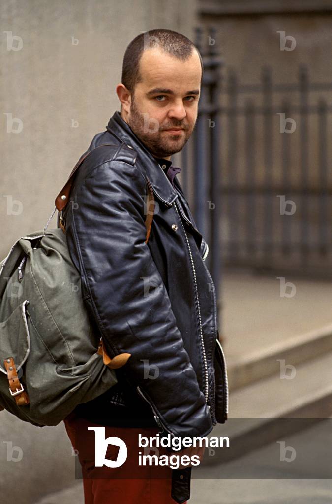 Portrait of Miljenko Jergovic, Croatian writer Born in 1966.