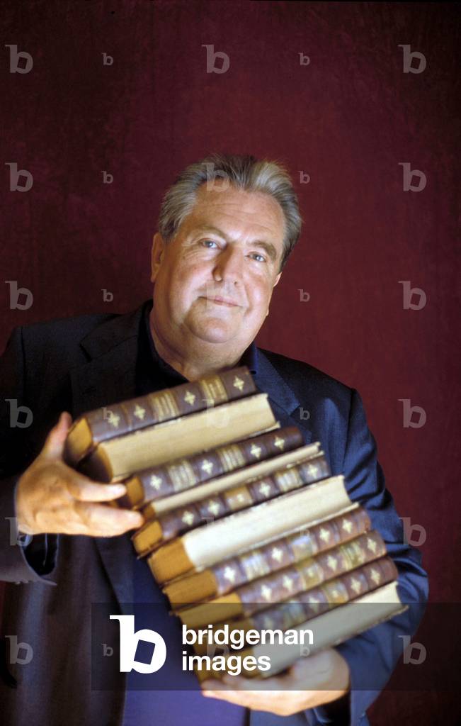 Portrait of Giuseppe Pontiggia (1934 - 2003), Italian writer.