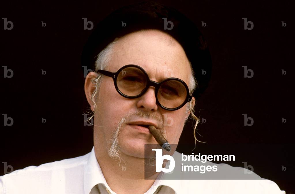 Portrait of the German artist Wolf Vostell (1932-1998)