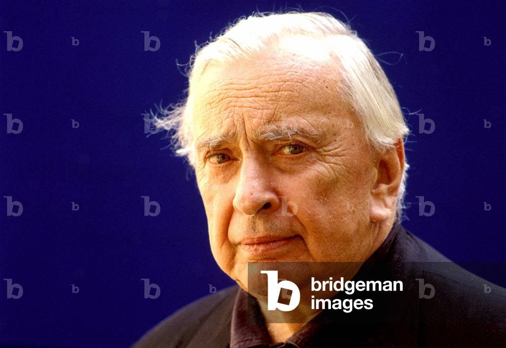 Ritratto di Gore Vidal, scrittore americano. 