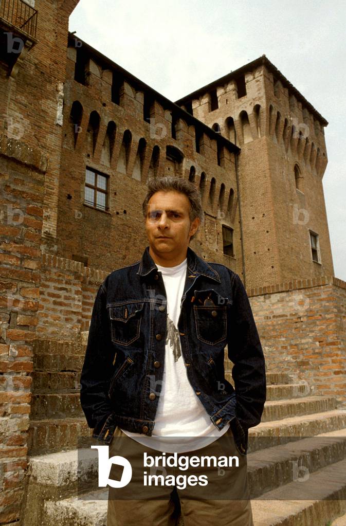 Portrait of the English writer, Hanif Kureishi (1954 -).