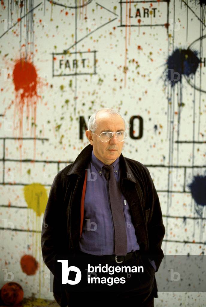 Portrait of Paul Virilio, writer.