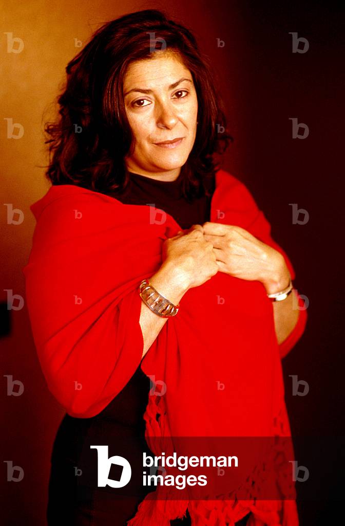 Portrait of the writer Almudena Grandes