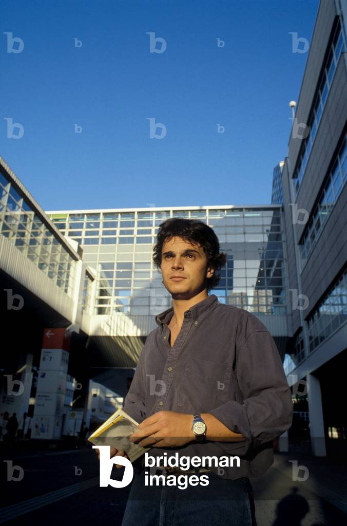 Portrait of Alexandre Jardin, writer, circa 1995.
