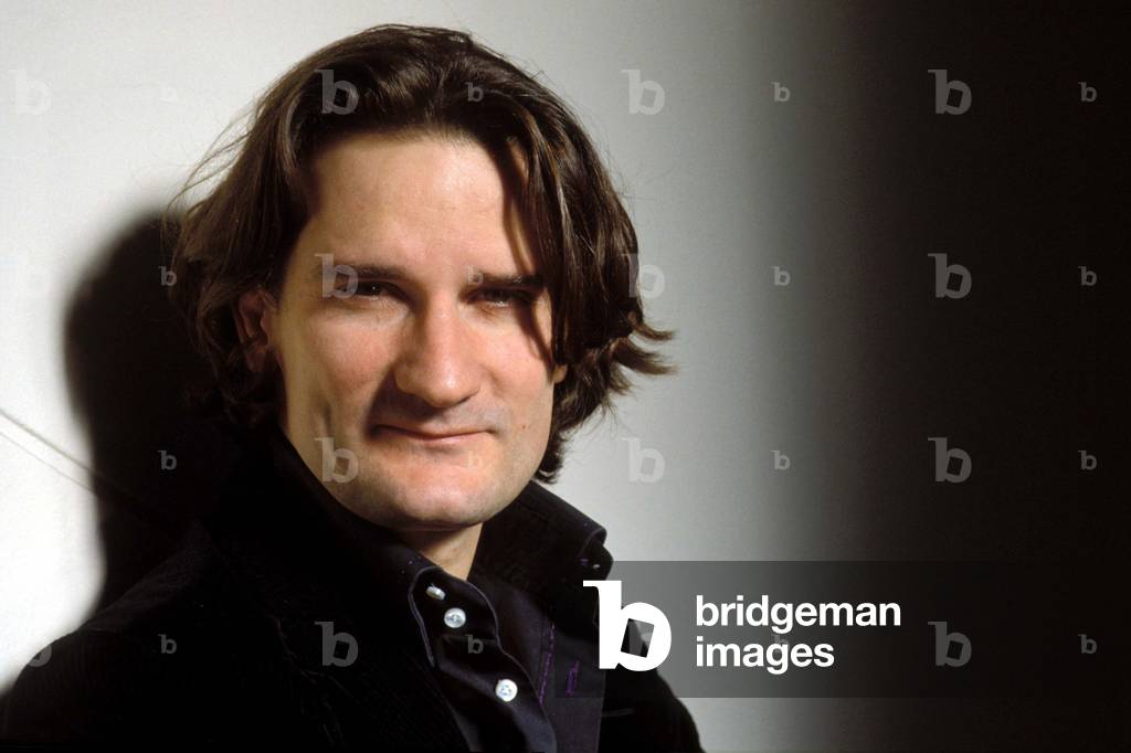 Portrait of the writer, Frederic Beigbeder.