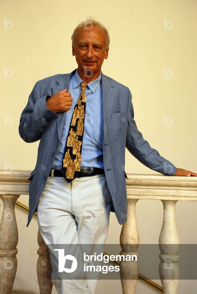 Portrait of the Italian writer and historian Giulio Guidorizzi, 2012 Photography