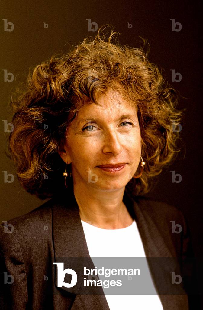 Image of Photography depicting Portrait of Italian writer and journalist Fiamma Nirenstein in 2002