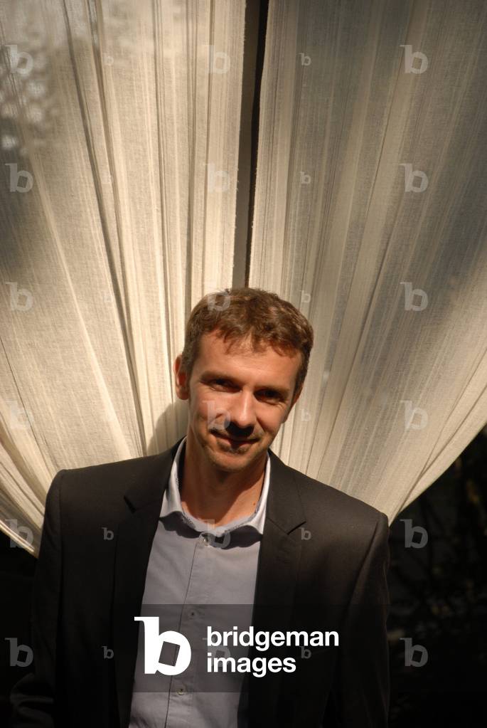 Portrait of the French writer Franck Thilliez, 2012 - Photography
