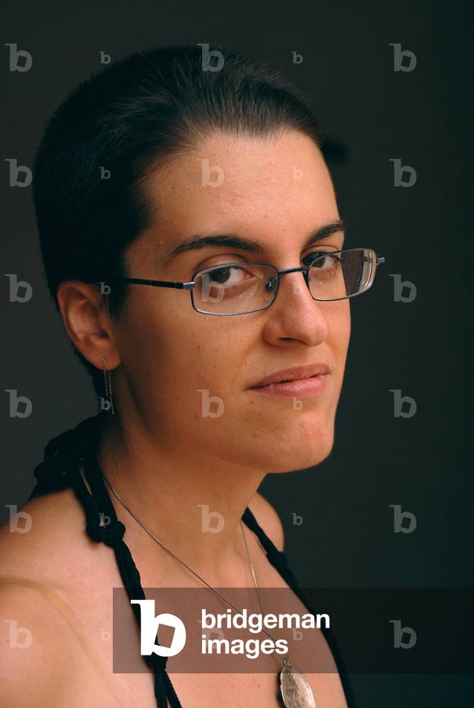 Portrait of the writer Licia Troisi. Photography 09/2008