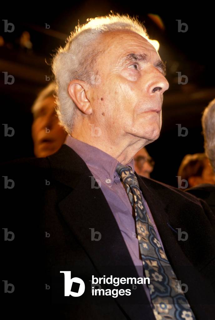 Portrait of the Italian director Michelangelo Antonioni.