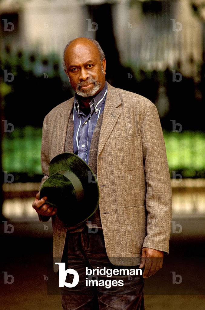 Portrait of Jamaican-British poet James Berry (1924-2017)