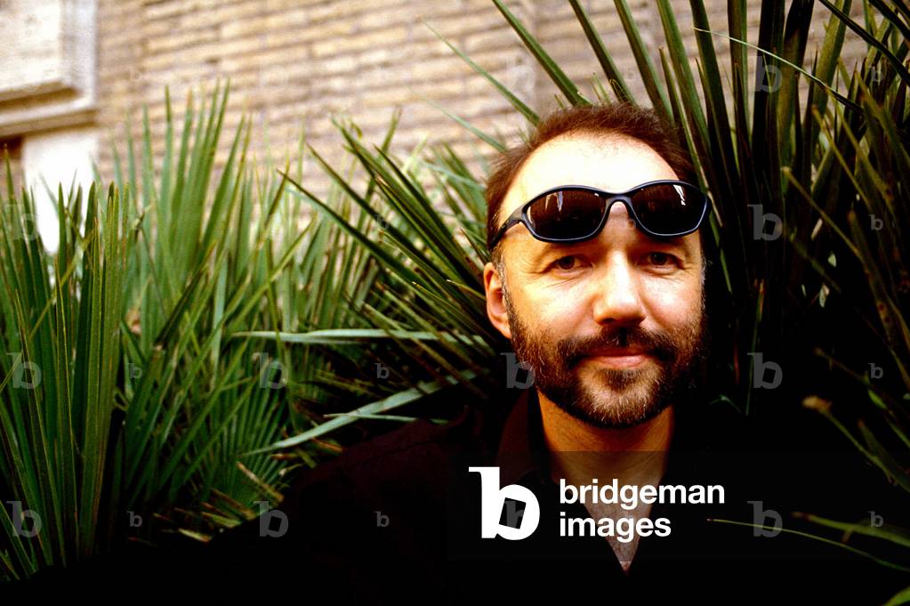 Portrait of the Russian writer Andrei Kurkov (Kurkov) (born in 1961).