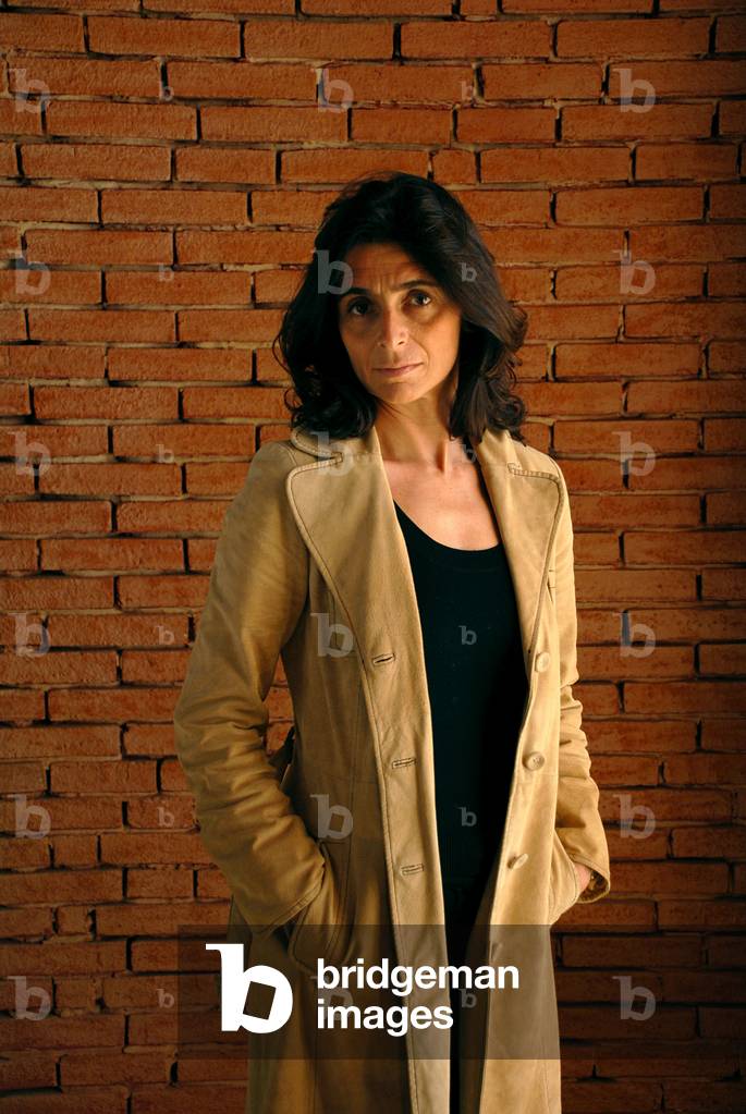 Portrait of Italian writer Benedetta Cibrario. Photography May 2008.