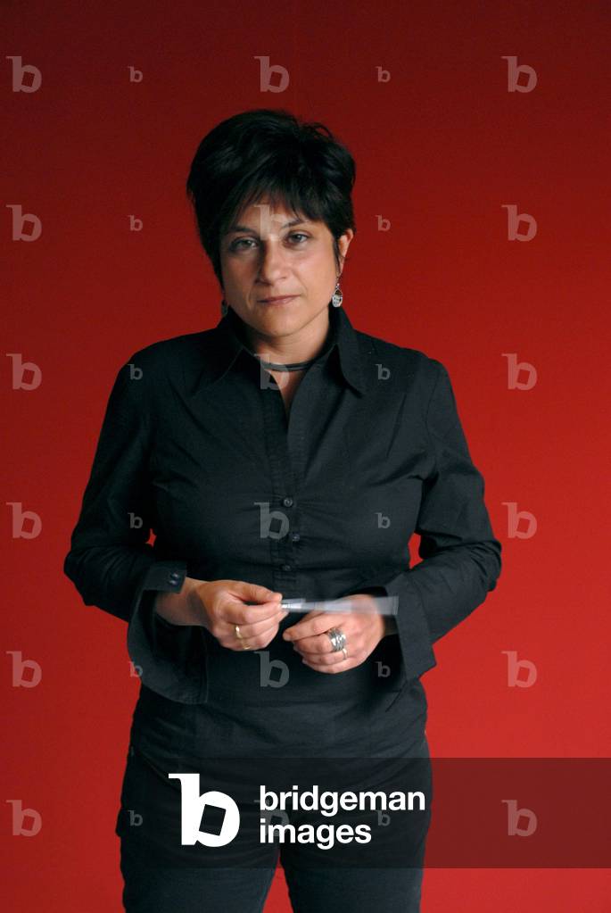 Portrait of Evelina Santangelo, writer. Photography 2008.