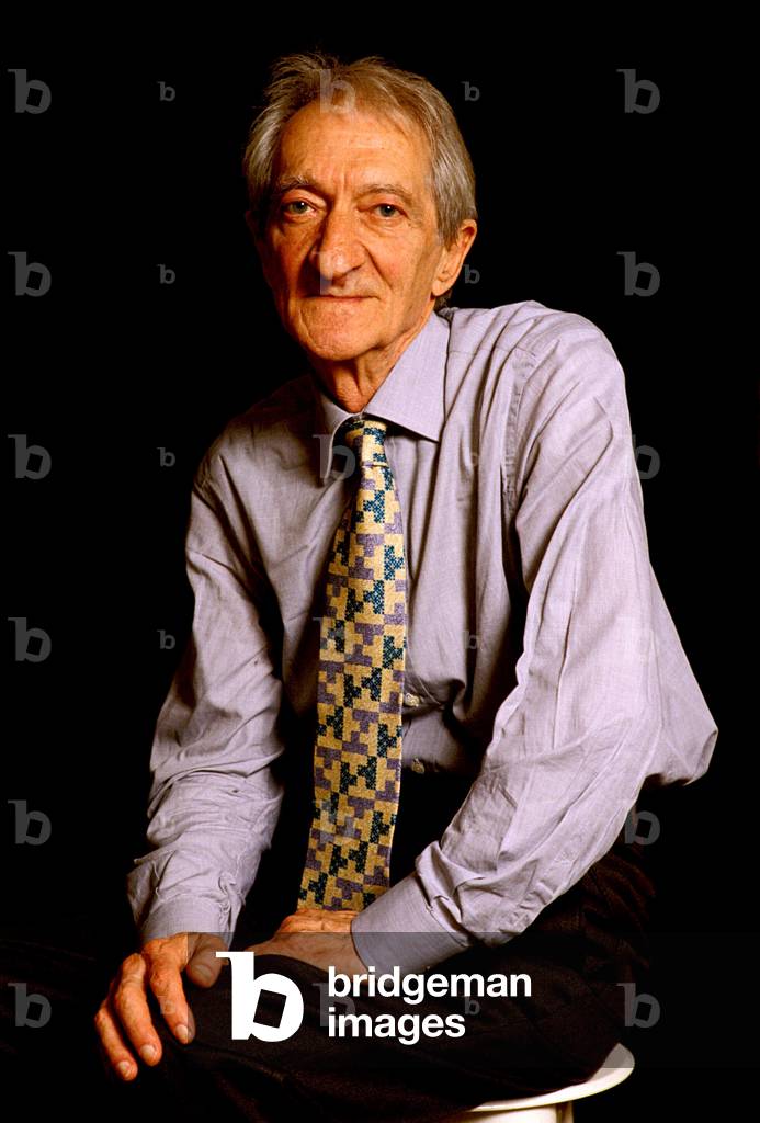 Portrait of the Italian poet Edoardo Sanguineti