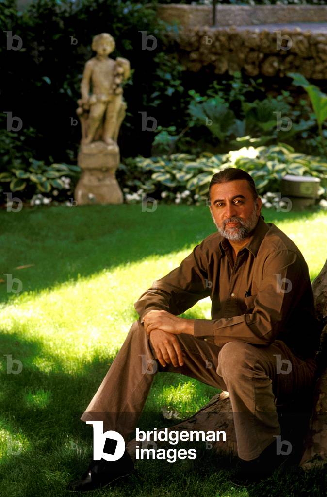 Portrait of Tarun Jit Tejpal Indian writer.