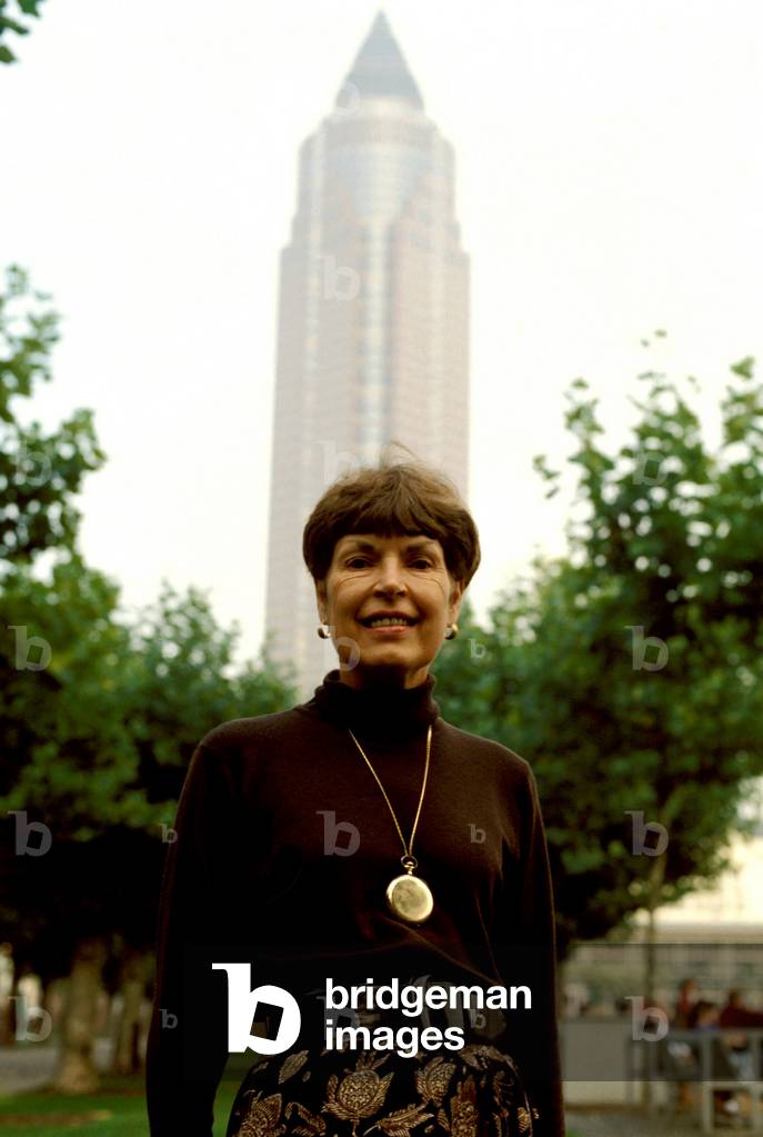 Portrait of the writer Ruth Rendell (Barbara Vine).