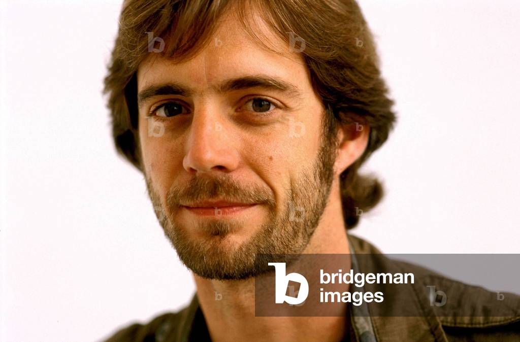 Portrait of the Italian writer Pietro Grossi (born 1978), 04/2006