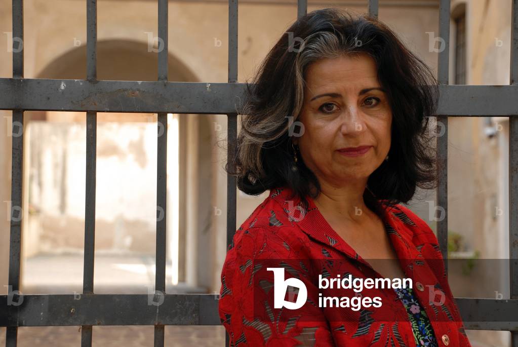Portrait of Egyptian writer Ahdaf Soueif in 2013 Photography