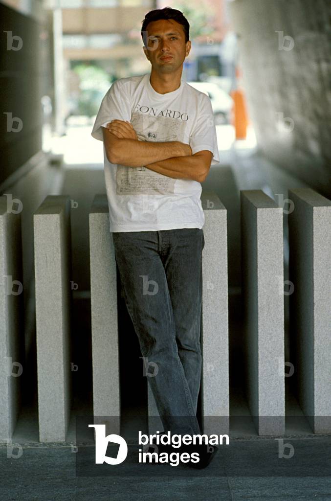 Portrait of the Italian director Guido Chiesa. 2004