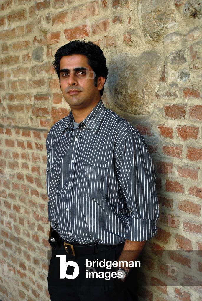 Portrait of the writer Altaf Tyrewala. Photography May 2008.