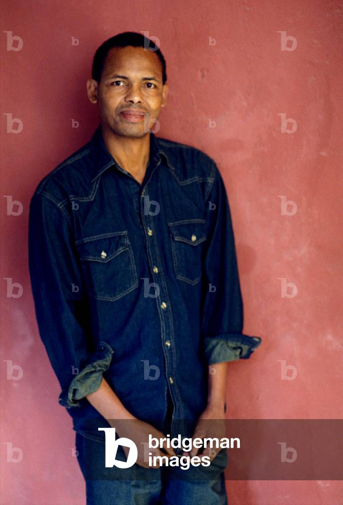 Portrait of the writer Tierno Monenembo. 2007