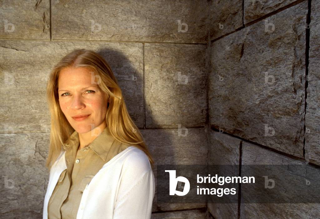 Portrait of journalist and writer Asne Seierstad.