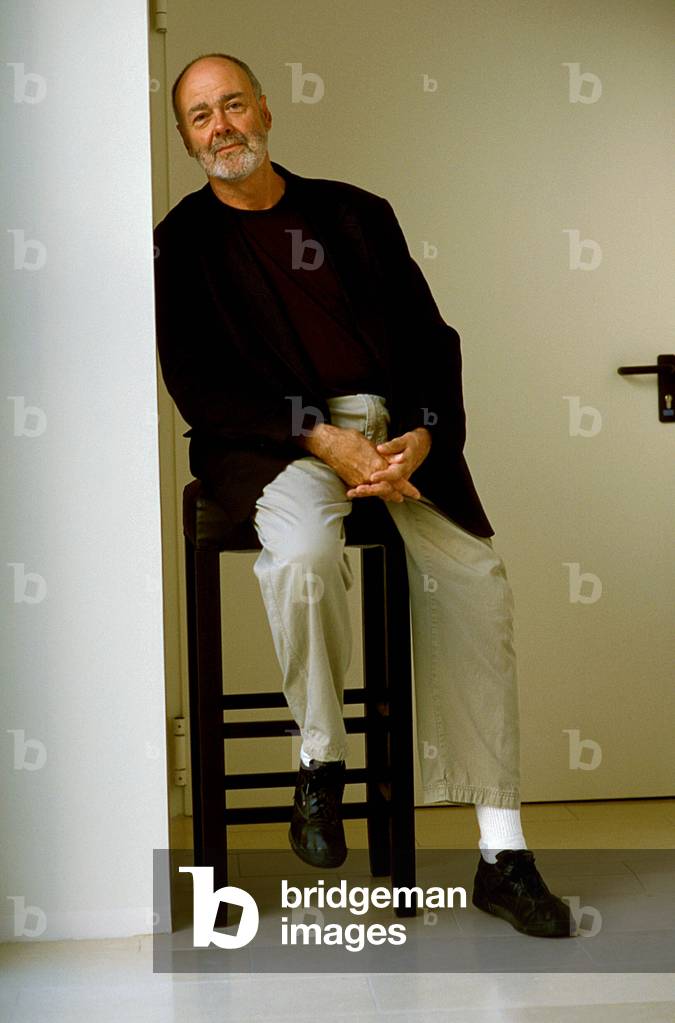 Portrait of James Sallis (1944-), American writer.