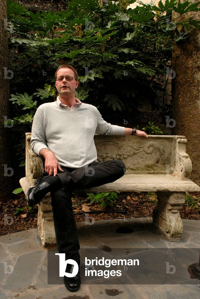 Portrait of the writer Patrick Graham. Photography