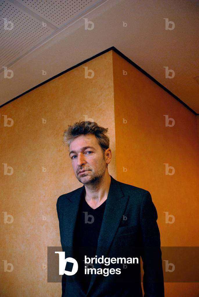 Portrait of Erich Reinhardt, French writer in January 2009.