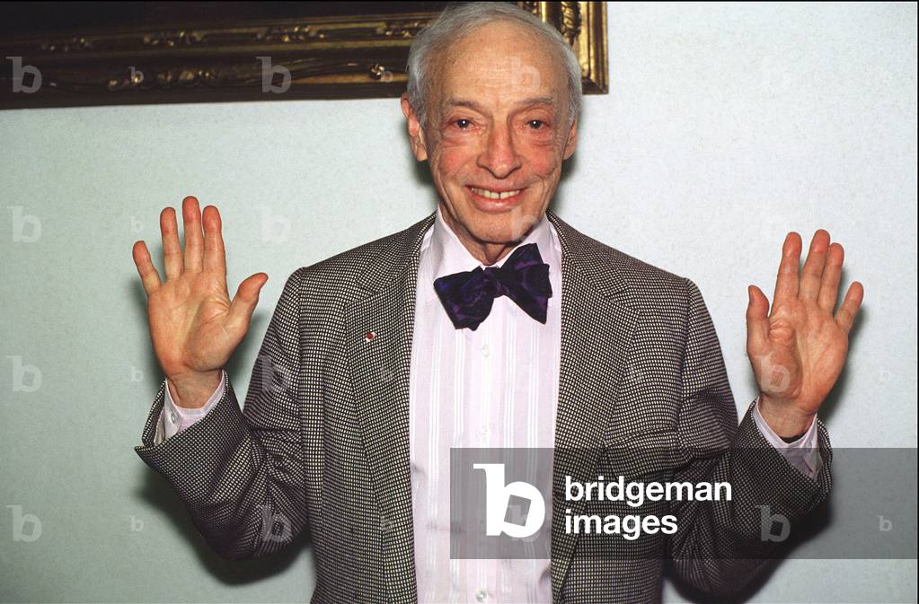 Portrait of Saul Bellow, American writer (1915-2005).