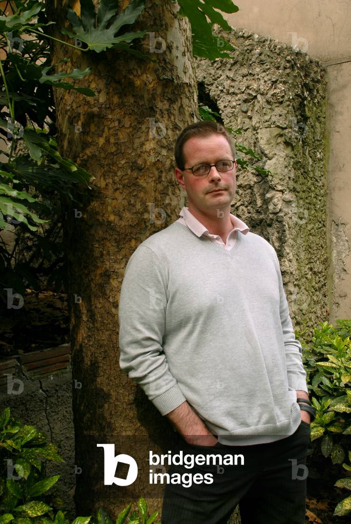 Portrait of the writer Patrick Graham. Photography