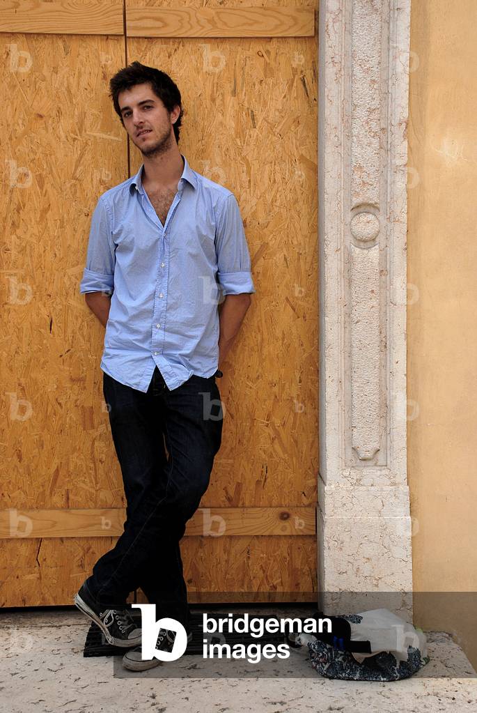 Portrait of writer Vincenzo Latronico. Photography 09/2008