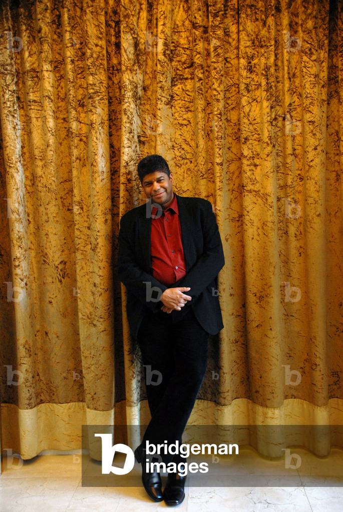 Portrait of writer Stanley Pean. 2010