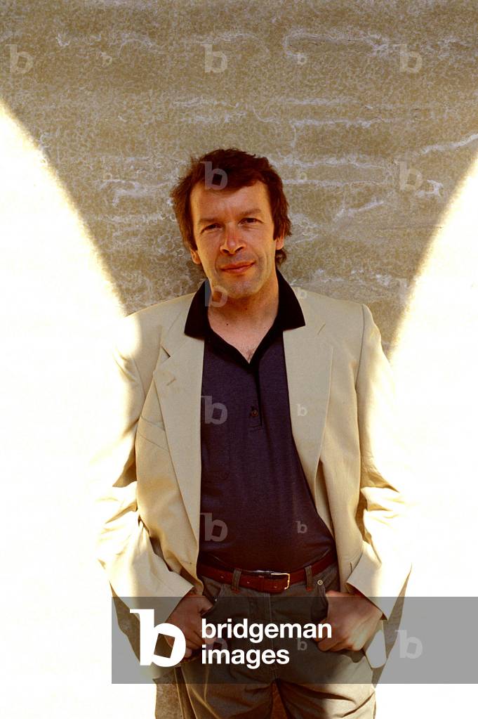 Ritratto dello scrittore russo Victor Erofeev. 