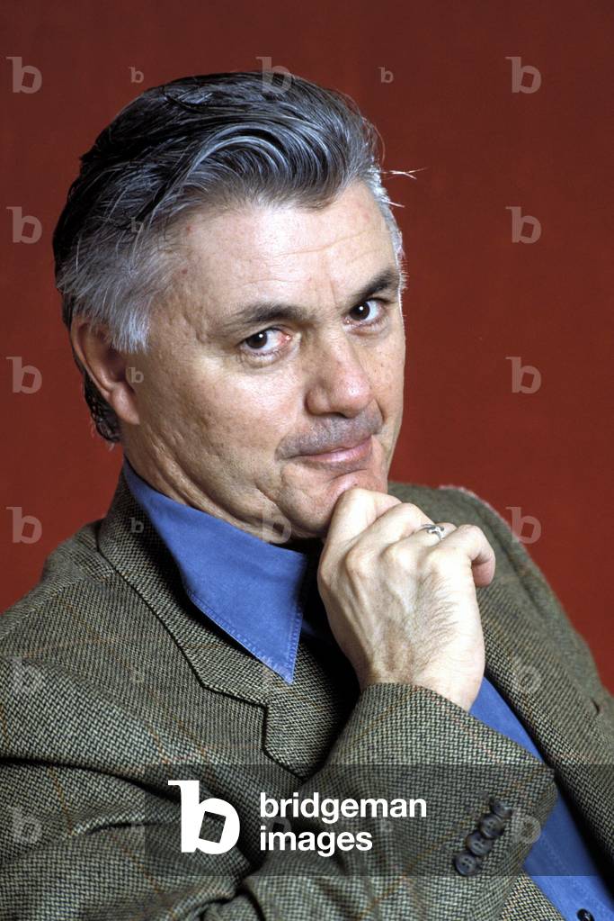 Portrait of American writer John Irving.