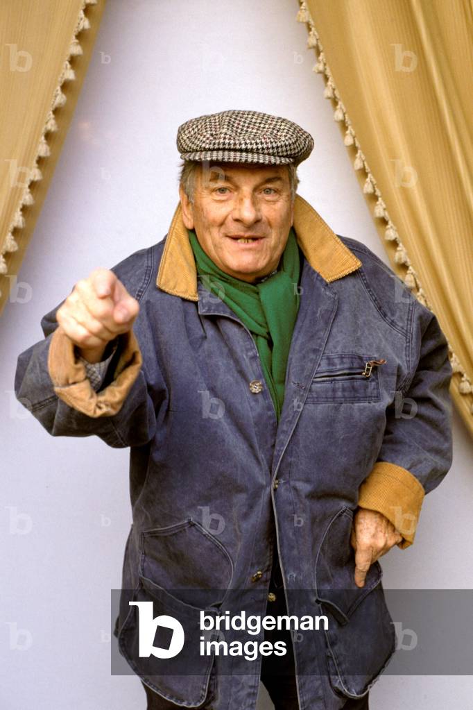 Portrait of the French writer and journalist Dominique Lapierre. 2003