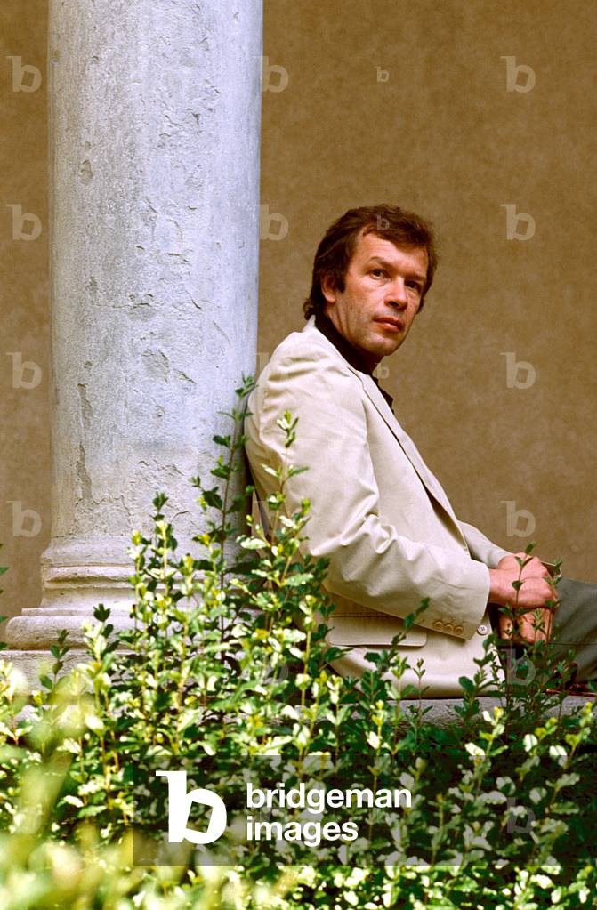 Portrait of the Russian writer Victor Erofeev.