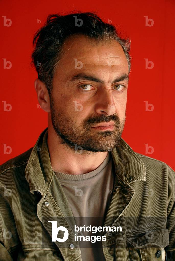 Portrait of the writer Levan Beridze. Photography May 2008.