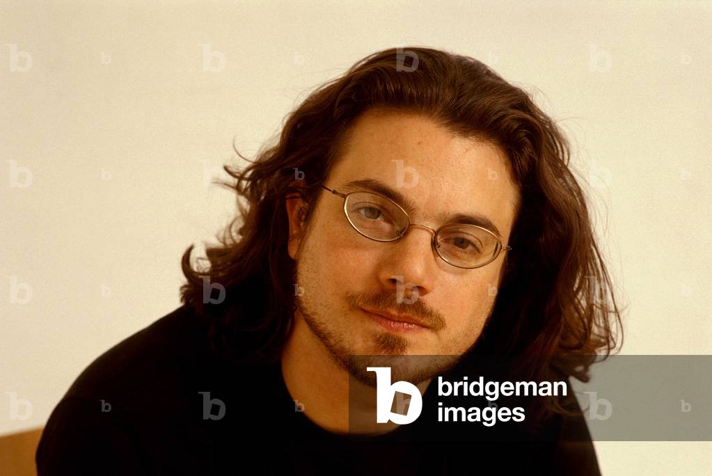 Portrait of writer Nic Kelman in 2004