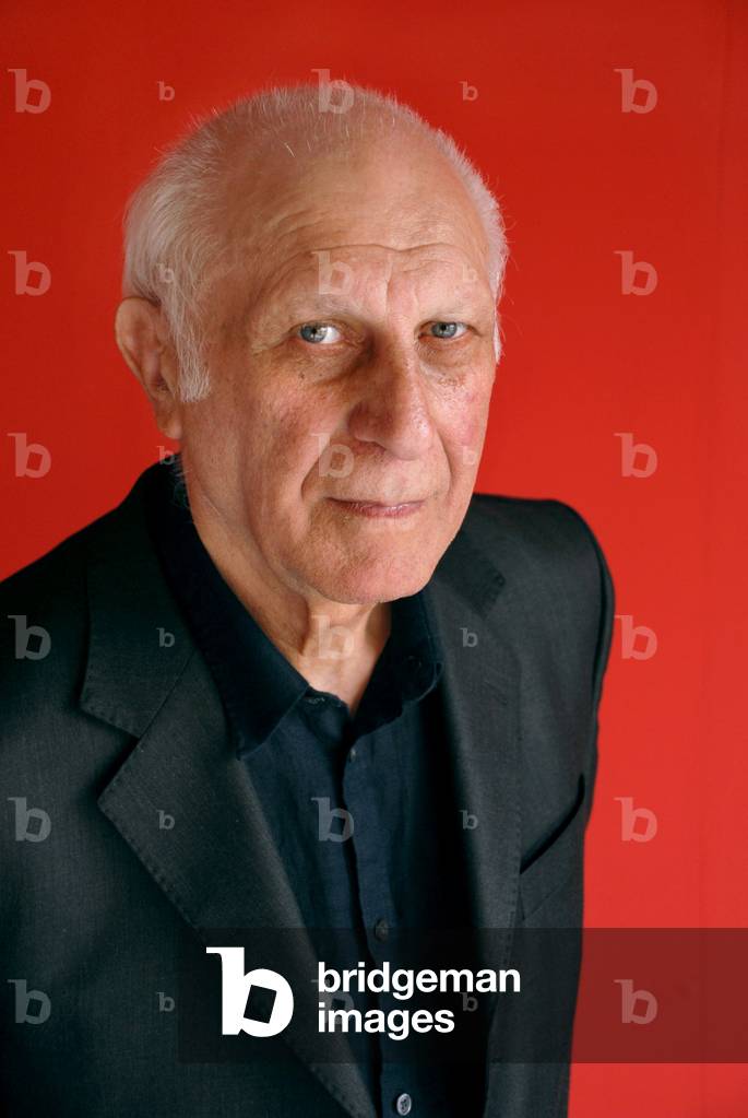 Portrait of Emzar Kvitaishvili, writer. Photography May 2008